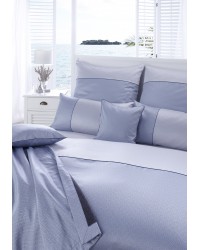 Комплект постельного белья Calibri цвет морской 